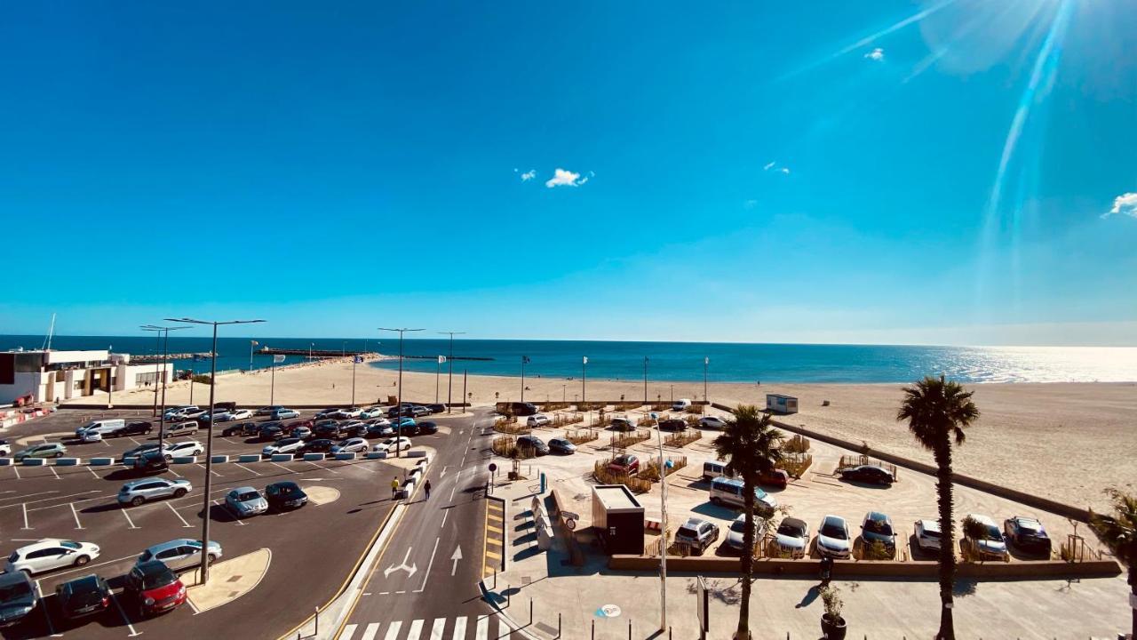 "Chill" Magnifique Vue Sur La Mer Et Le Port Au Coeur De La Ville En Premiere Ligne Canet-en-Roussillon Exterior foto