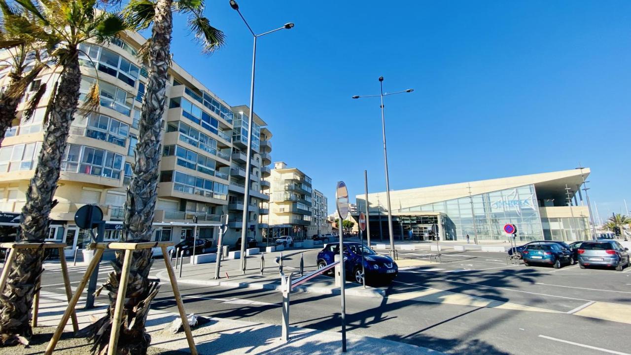 "Chill" Magnifique Vue Sur La Mer Et Le Port Au Coeur De La Ville En Premiere Ligne Canet-en-Roussillon Exterior foto