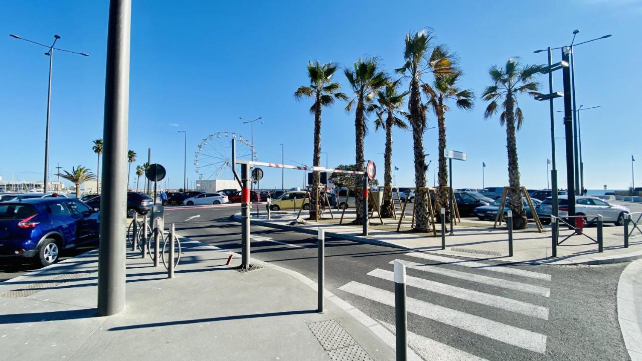 "Chill" Magnifique Vue Sur La Mer Et Le Port Au Coeur De La Ville En Premiere Ligne Canet-en-Roussillon Exterior foto